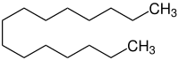 Strukturformel von Pentadecan