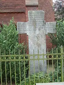 Pestkreuz von 1598 vor St.&nbsp;Lorenz (Lübeck)