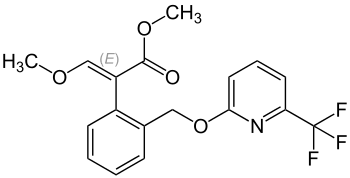 Strukturformel von Picoxystrobin