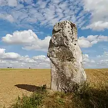 Menhir Pierre Droite