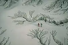 Pyroklastische Aschenlagen am Pinatubo