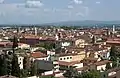 Blick vom Schiefen Turm von Pisa