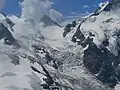 Nordflanke mit Morteratschgletscher