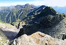 Sicht vom Gipfel nach Norden