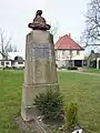 Das Grab von Graf Alberti di Poja († 1813)