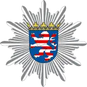 Aktueller Polizeistern der Polizei Hessen