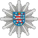 Aktueller Polizeistern der Thüringer Polizei