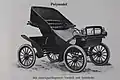 Polymobil 2 mit offenem Verdeck, Jahrgang&nbsp;1907/1908