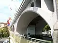 Brücke von Richtung Süden her gesehen
