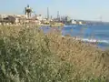 Port-de-Bouc mit Industriekomplex im Hintergrund