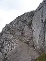 Steig zum Predigtstuhl, Blick von Norden