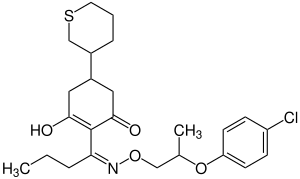 Strukturformel von Profoxydim