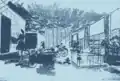 Konzeptzeichnung von Gemeinschaftsanlagen des Wohnkomplexes