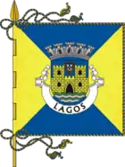Flagge des Concelhos Lagos