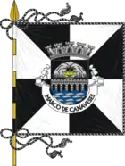 Flagge von Marco de Canaveses