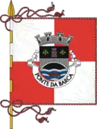 Flagge von Ponte da Barca