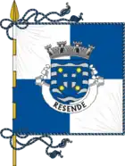 Flagge des Concelhos Resende