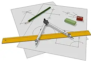 Konstruktion mit Zirkel und Lineal
