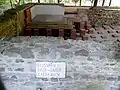 Fussbodenheizung im Badehaus