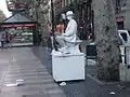 Straßenkünstler auf den Rambles