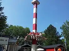 „Familien-Freifallturm“Zierer Familienfreifallturmim Rasti-Land