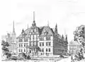 Königlich Preußische Regierung in Hildesheim, Westseite