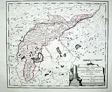 Von Reillys Karte des Rentamts Burghausen - Nro. 161
