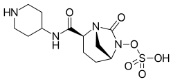 Struktur von Relebactam