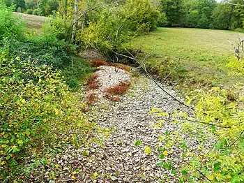 Ausgetrocknetes Tal der Renaudie
