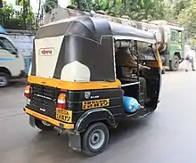 Autorikscha in Mumbai, Indien