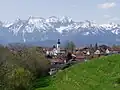 Rieden am Forggensee von Norden