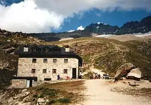 Rifugio Federico ChabodRefuge Frédéric Chabod