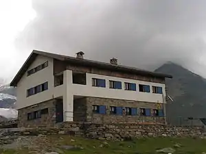 Das Rifugio Roberto Bignami