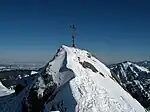 Gipfel mit Gipfelkreuz