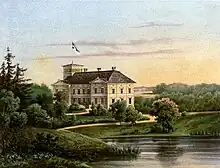 Rittergut Bauditten um 1860, Sammlung Alexander Duncker