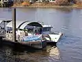 Anleger von Trentemoult des Navibus an der Loire