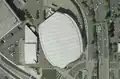 Satellitenbild des Moda Center (Oktober 2006)