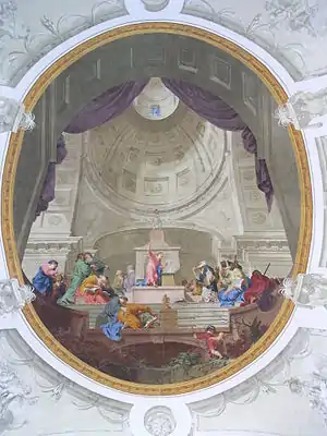 Jesus im Tempel, 1784 (Pfarrkirche St. Verena, Rot an der Rot)