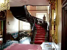 Freitragende Treppenkonstruktion