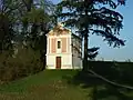 Rotes Wallwachhaus