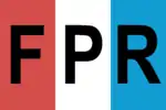 Logo der Ruandischen Patriotischen Front (französisch: Front patriotique rwandais – abgekürzt FPR)