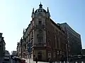 Historisches Bankgebäude von 1906 an der Südwestecke