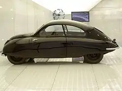 Übung zur Stromlinie: Ursaab, 1947