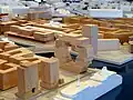 Modell, Blickrichtung Nordosten