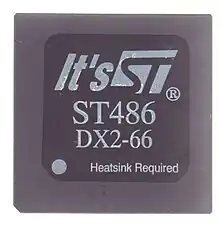 Eine 486er-CPU von SGS-Thomson