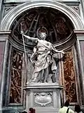 Figur des hl.&nbsp;Longinus von Bernini