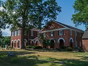 Das Middlesex County Courthouse in Saluda, seit 1978 im NRHP gelistet