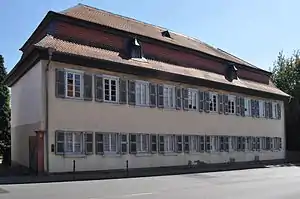 Gemeindehaus und ehemaliges Jagdschlösschen Carlsruhe