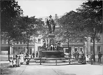 Historische Ansicht des Brunnens