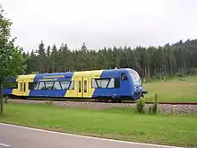 Bahn bei Schömberg
